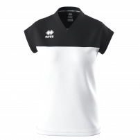 Волейбольна футболка жіноча Errea BESSY Білий/Чорний